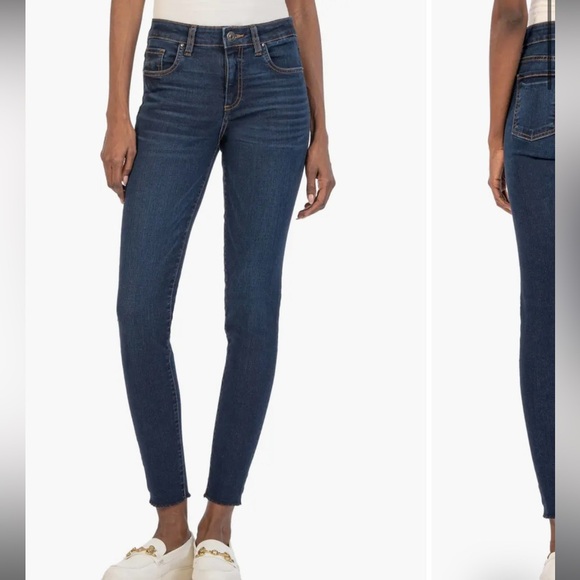 Kut from the Kloth NWT Donna High Waist Ankle Skinny Jeans - Picture 1 of 7